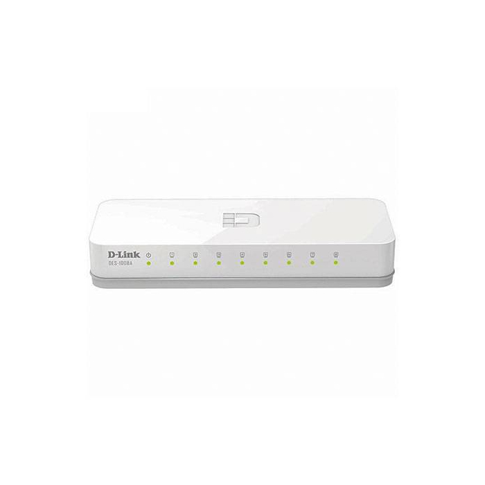 D-link DES-1008A 8-Port Switch  هاب سوئیچ دی لینک