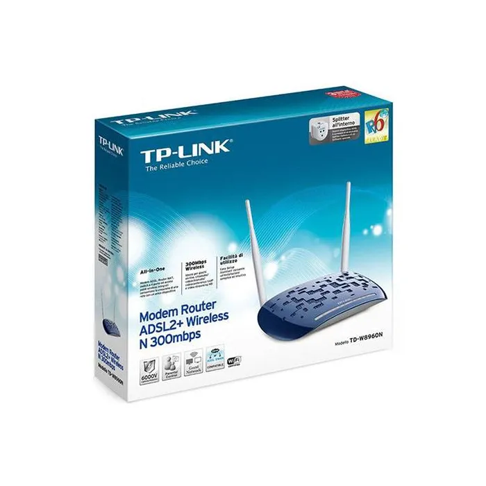 MODEM TP-LINK ADSL Wireless TD-W8960N مودم تی پی لینک