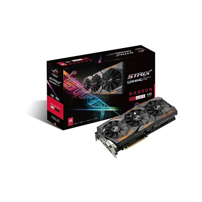 ASUS ROG STRIX-RX480-O8G-GAMING کارت گرافیک ایسوس