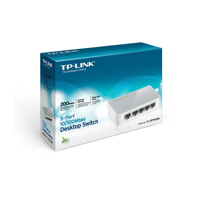 TP-LINK TL-SF1005D 5-Port Desktop Switch هاب سوئیچ تی پی لینک
