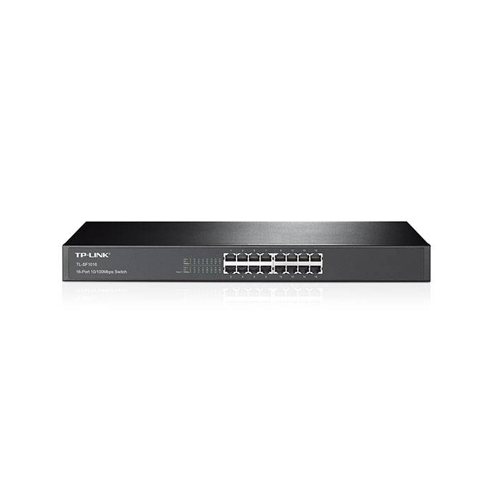 TP-LINK TL-SF1016 16-Port 10/100Mbps Rackmount Switch هاب سوئیچ تی پی لینک