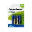 GoldenPower Battery LR03 AAA Alkaline Pack Of 4