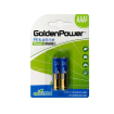 GoldenPower Battery LR03 AAA Alkaline Pack Of 2