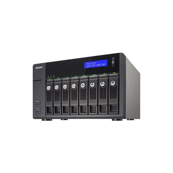 QNAP  TVS-871-i3-4G NAS ذخیره ساز تحت شبکه کیونپ