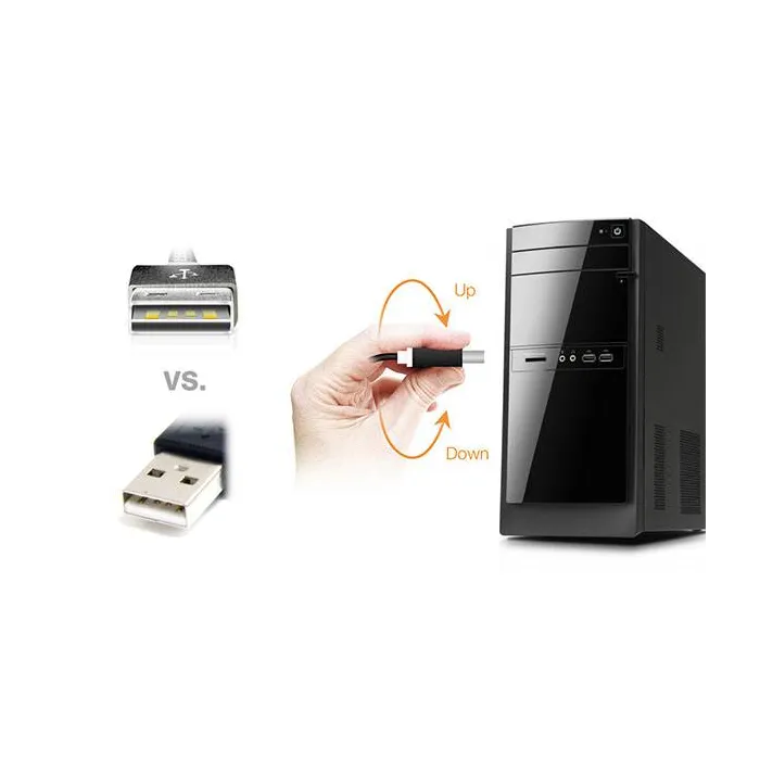 ADATA USB Data Cable Reversible Aluminum کابل شارژ ای دیتا