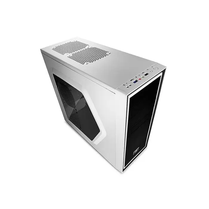 DeepCool TESSERACT SW_WH Mid Tower Computer Case کیس دیپ کول