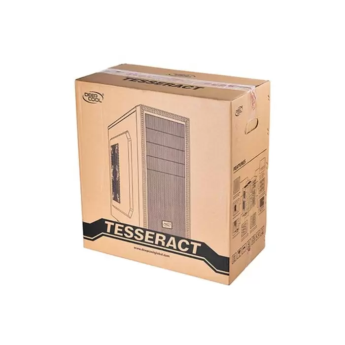 DeepCool TESSERACT SW_WH Mid Tower Computer Case کیس دیپ کول