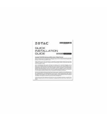 ZOTAC GEFORCE GTX 1050 Ti OC Edition 4GB GDDR5 Graphic Card کارت گرافیک زوتاک