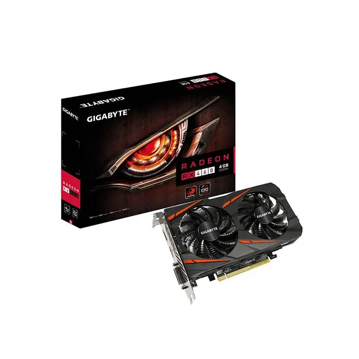 GIGABYTE RX 460 WF2 OC 4GB GDDR5 Graphics Card کارت گرافیک گیگابایت