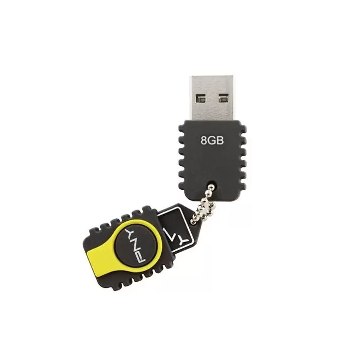 Flash Memory 8GB PNY Rocky Attaché USB 2.0 فلش پی ان وای