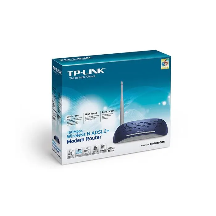 MODEM TP-LINK ADSL2+ Wireless TD-W8950N مودم تی پی لینک