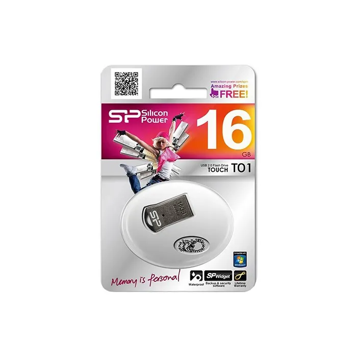 Flash Memory 16GB Silicon Power Touch T01