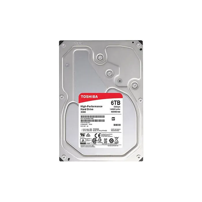HARD DISK 6TB Toshiba X300 Desktop HDWE160 هارد توشیبا