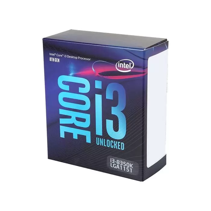 CPU Intel Core i3-8350K Processor سی پی یو اینتل