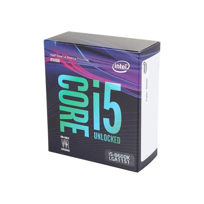 CPU Intel Core i5-8600K Processor سی پی یو اینتل