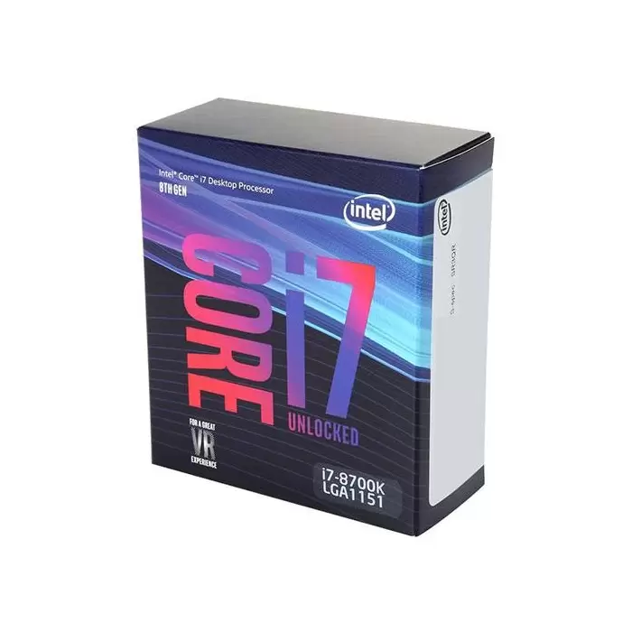 CPU Intel Core i7-8700K Processor سی پی یو اینتل