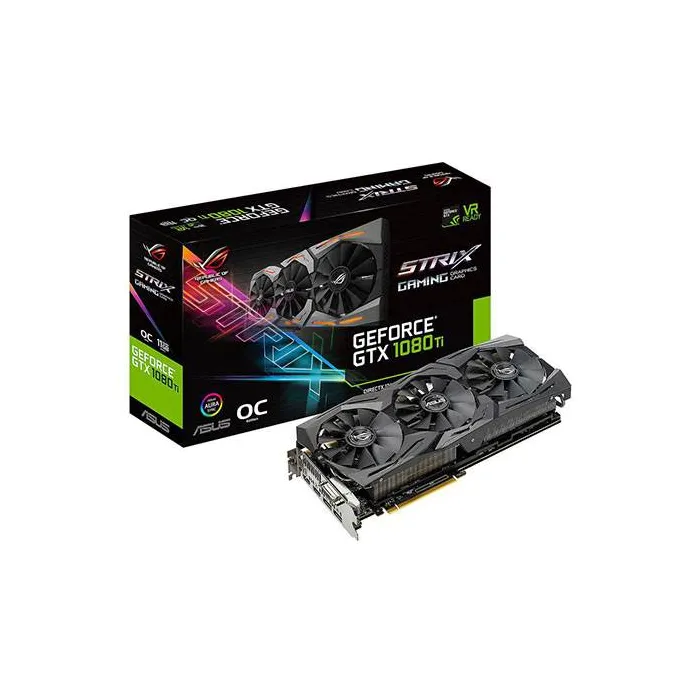 ASUS ROG-STRIX-GTX1080TI-O11G-GAMING Graphic Card کارت گرافیک ایسوس