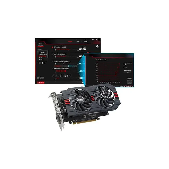ASUS RX560-O4G Graphic Card کارت گرافیک ایسوس