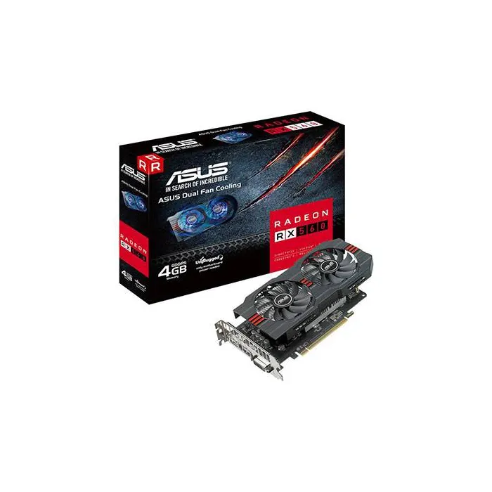ASUS RX560-O4G Graphic Card کارت گرافیک ایسوس