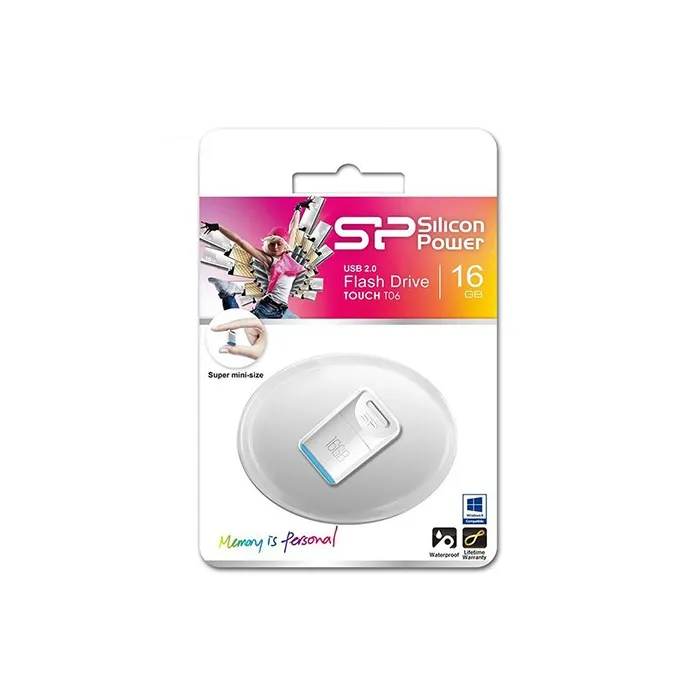 Silicon Power Touch T06 Flash Memory - 16GB