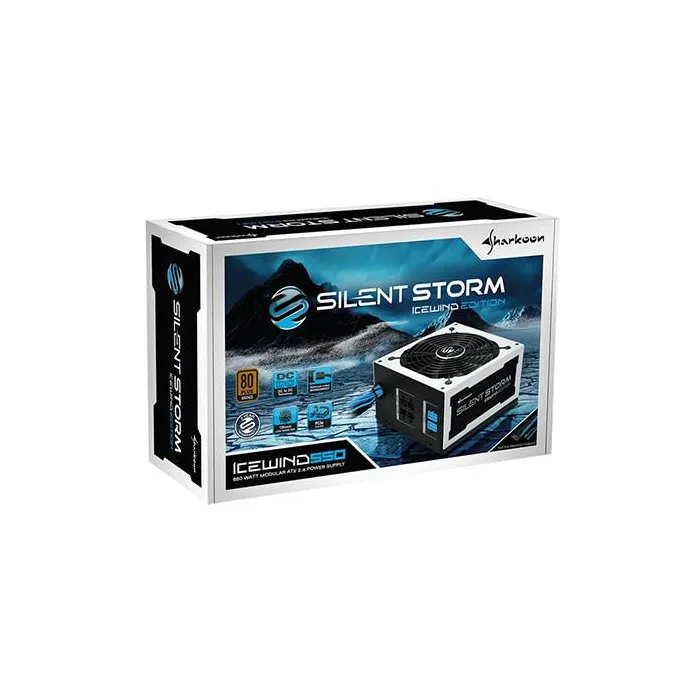 POWER Sharkoon SilentStorm Icewind 650w پاور شارکون
