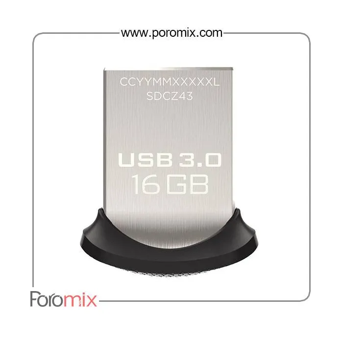 Flash Memory 16GB SanDisk Ultra Fit CZ43 USB 3.0 فلش سن دیسک