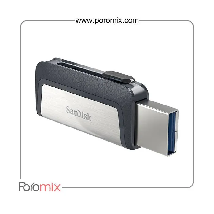 Flash Memory 16GB SanDisk Ultra Dual Drive USB Type-C فلش سن دیسک