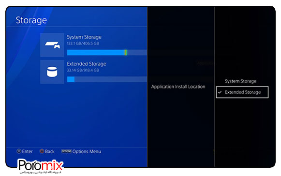 اتصال هارد اکسترنال به کنسول PS4