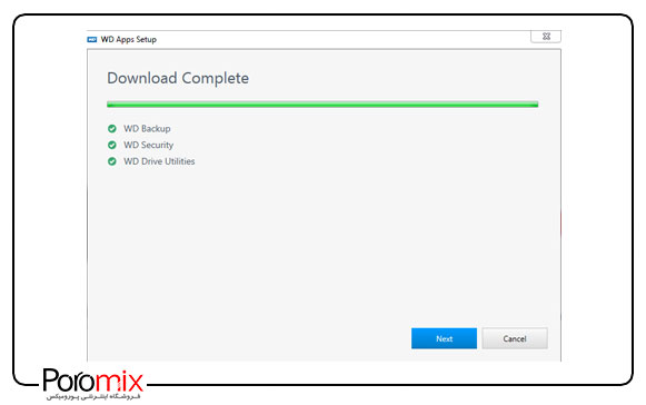 Install Western Digital external hard drive software