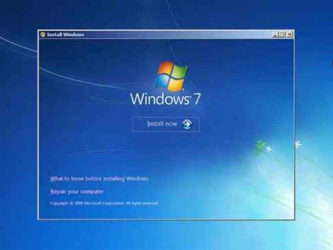 آموزش نصب ویندوز ۷