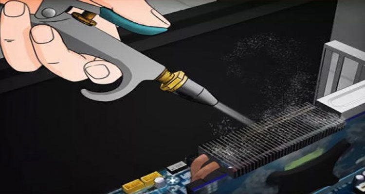 گردگیری ونظافت کامپیوتر