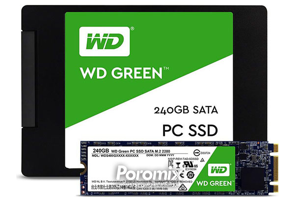 حافظه اس اس دی سبز وسترن