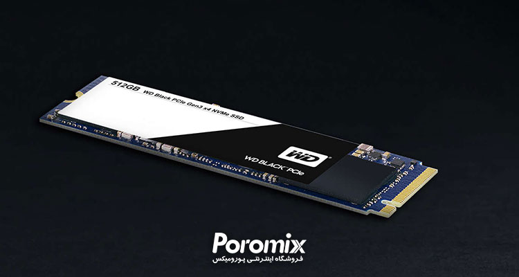 حافظه اس اس دی M.2 مشکی PCIE وسترن دیجیتال