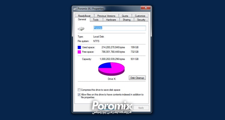 تفاوت ظرفیت هارد دیسک