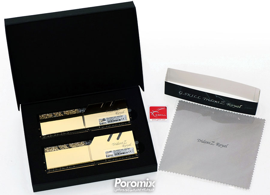 حافظه رم کامپیوتر G.Skill Trident Z Royal DDR4-3200 C14