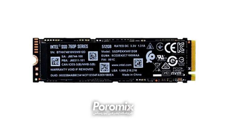 Intel 760p Series SSD