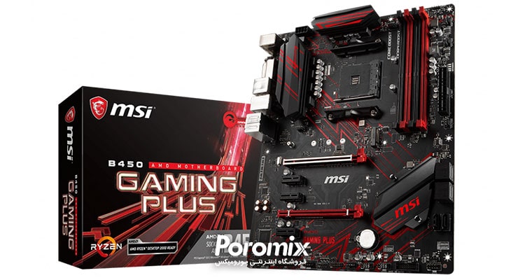 بهترین مادربرد گیمینگ MSI B450 Gaming PLUS