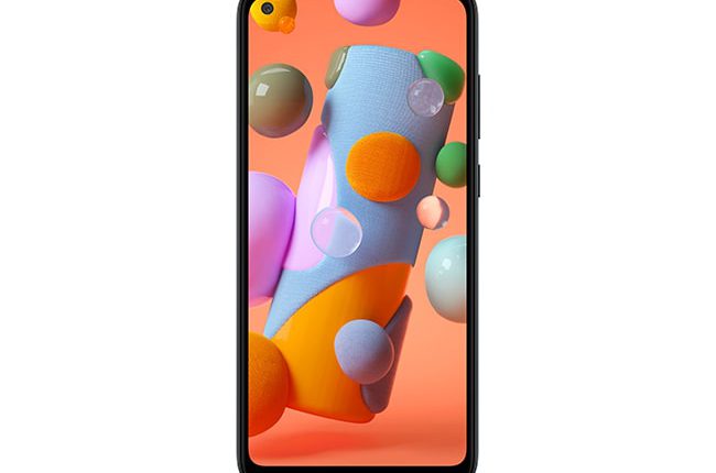 02_galaxya11_black_front