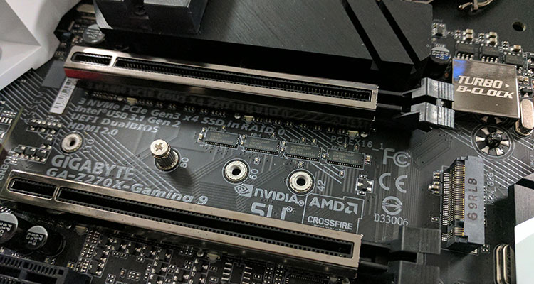 پشتیبانی از اس اس دی m.2