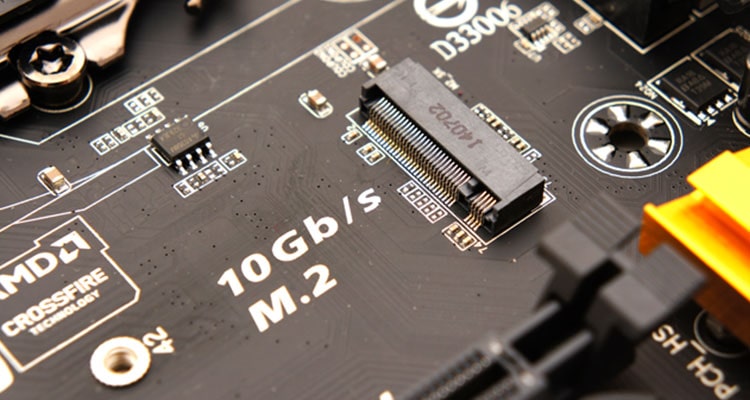 پشتیبانی از اس اس دی m.2