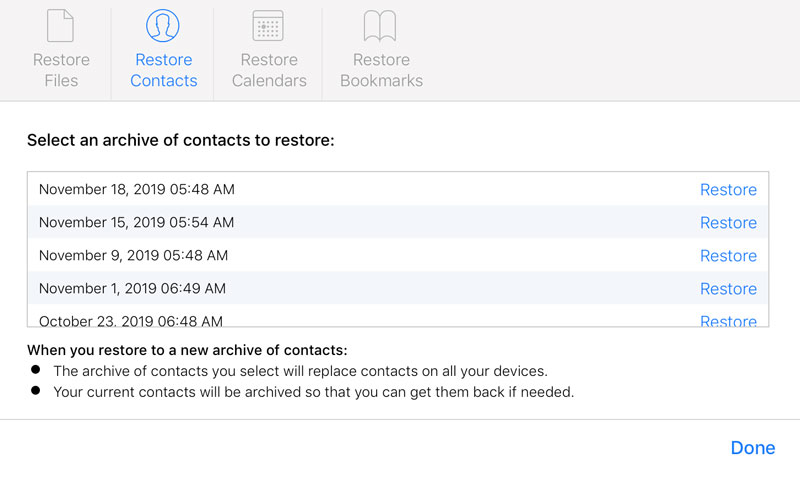 بازیابی شماره تلفن های حذف شده در آیفون و آیپد