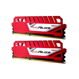 رم کامپیوتر DDR3 دو کاناله 1600 مگاهرتز CL11 ژل مدل Evo Veloce ظرفیت (2×8)16 گیگابایت