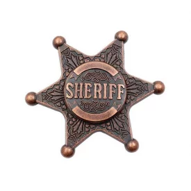 Fidget Spinner Sheriff اسپینر فلزی طرح کلانتر
