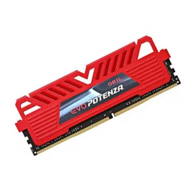 رم کامپیوتر DDR4 دو کاناله 3000 مگاهرتز CL15 ژل مدل Evo POTENZA ظرفیت (2×4)8 گیگابایت