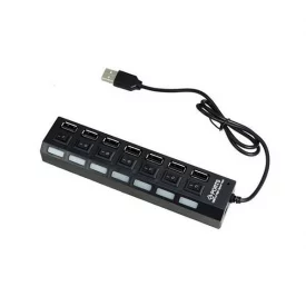 HI-SPEED 7 PORTS USB 2.0 Hub هاب یو اس بی های اسپید