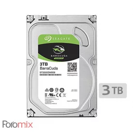 هارد اینترنال سیگیت ظرفیت 3 ترابایت مدل BarraCuda