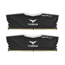 رم کامپیوتر DDR4 دو کاناله 3000 مگاهرتز CL16 تیم گروپ مدل T-Force Delta RGB ظرفیت (2×8)16 گیگابایت