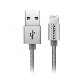 ADATA Sync And Charge Aluminum Lightning Cable کابل شارژ ای دیتا آیفون