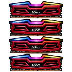 رم کامپیوتر DDR4 چهار کاناله 2400 مگاهرتز CL16 ای دیتا مدل XPG SPECTRIX D40 ظرفیت (4×8)32 گیگابایت