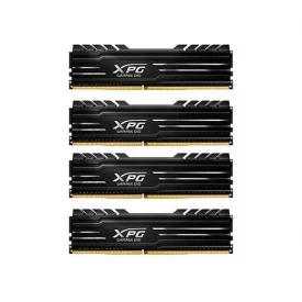 رم کامپیوتر DDR4 چهار کاناله 2800 مگاهرتز CL17 ای دیتا مدل XPG GAMMIX D10 ظرفیت (4×16)64 گیگابایت